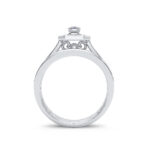 14K 0.68CT Diamond Bridal Ring - Image 3