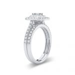 14K 1.00CT Diamond Bridal Ring - Image 2