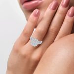 14K 1.00CT Diamond Bridal Ring - Image 4