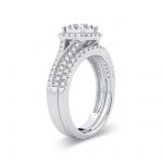 14K 0.75ct Diamond Bridal Ring - Image 2