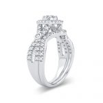 14K 1.00CT Diamond Bridal Ring - Image 2