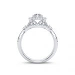 14K 1.00CT Diamond Bridal Ring - Image 3