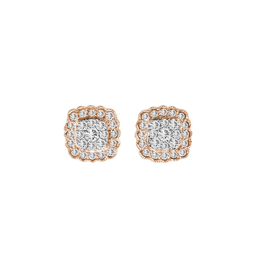 54007.jpg 14K 0.50CT Diamond Earring - Image 1