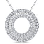 14K 0.33CT Diamond Pendant