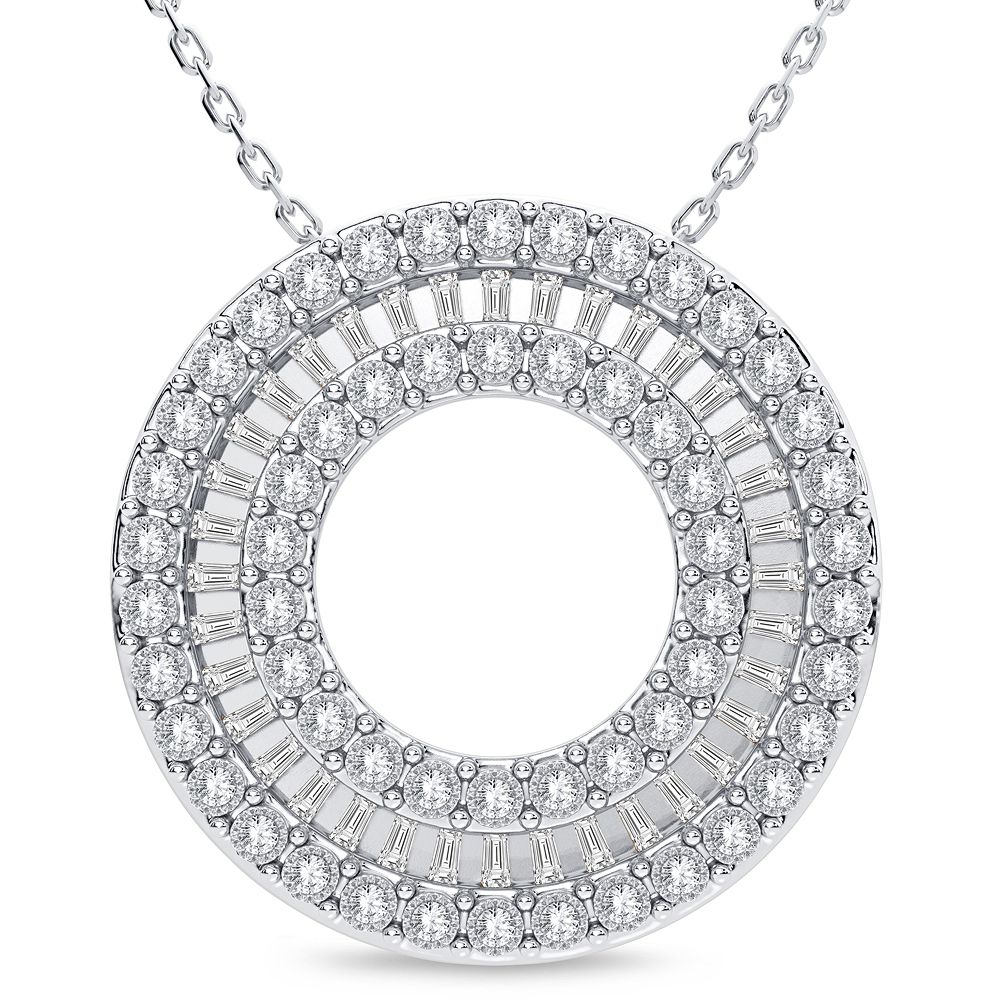 54281_1.jpg 14K 0.33CT Diamond Pendant - Image 1