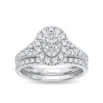 14K 1.00CT Diamond Bridal Ring