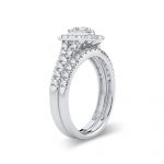 14K 1.00CT Diamond Bridal Ring - Image 2