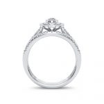 14K 1.00CT Diamond Bridal Ring - Image 3