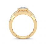 14K 0.50ct Diamond Bridal Ring - Image 3
