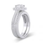 14K 0.64CT Diamond Bridal Ring - Image 2