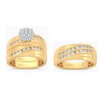 14K 1.13CT Diamond Trio Set - Image 2