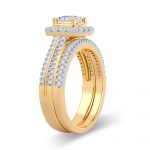 14K 0.64CT Diamond Bridal Ring - Image 2