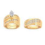 14K 1.13ct Diamond Trio Set - Image 2