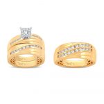 14K 1.13ct Diamond Trio Set - Image 2