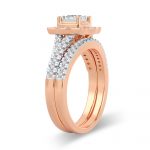 14K 0.62CT Diamond Bridal Ring - Image 2