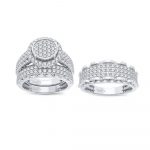 14K 2.00CT Diamond Trio Set - Image 2