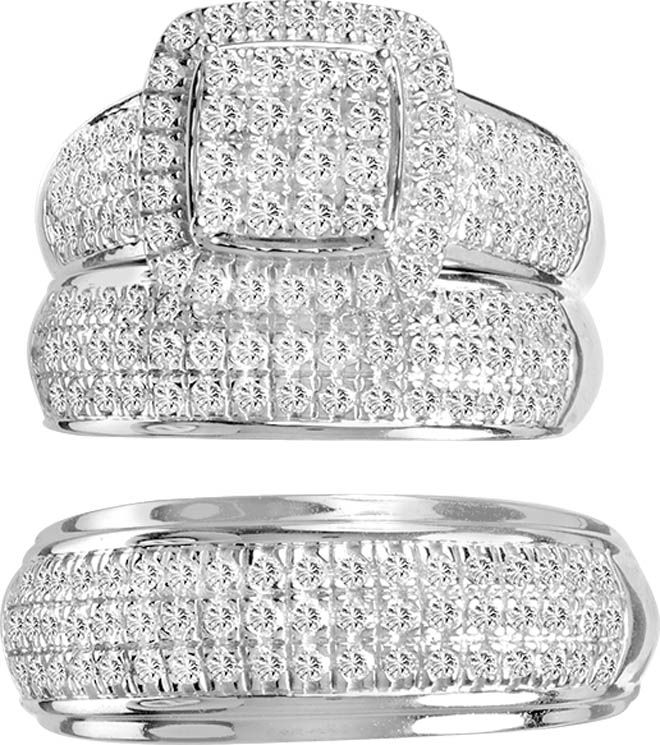 54876.jpg 14K 2.00CT Diamond TRO SET - Image 1
