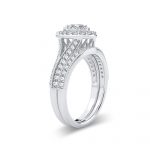 14K 0.96CT Diamond Bridal Ring - Image 2