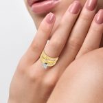 14K 1.13CT Diamond Trio Set - Image 3