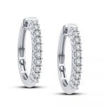 14K 0.40CT Diamond Earring - Image 2