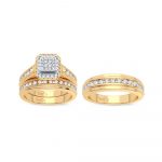 14K 1.44CT Diamond Trio Set - Image 2