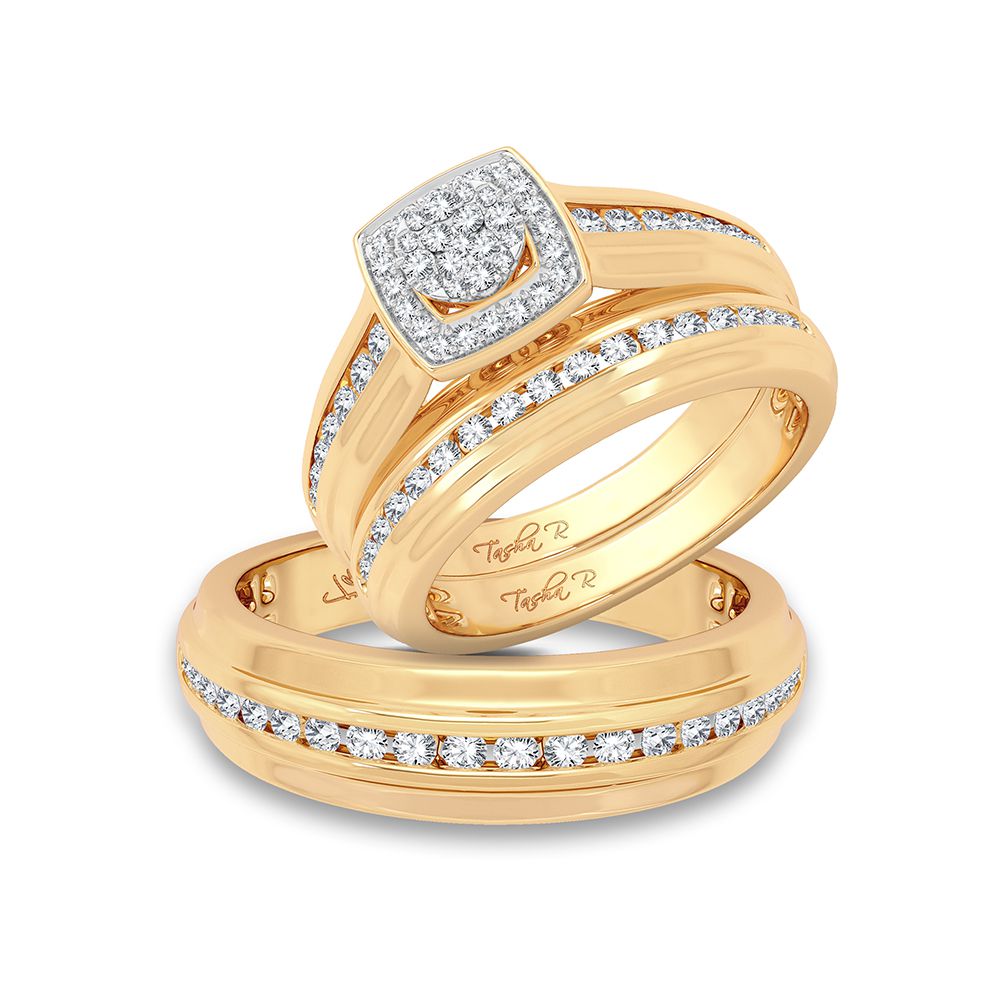55434_1.jpg 14K 0.86CT Diamond Trio Set - Image 1