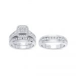 14K 1.44CT Diamond Trio Set - Image 2