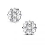 14K 0.50ct Diamond Earring - Image 2