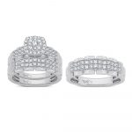 14K 1.25CT Diamond Trio Set - Image 2