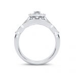 14k 0.50ct Diamond Bridal Ring - Image 3