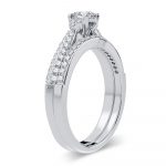 14K 0.60CT Diamond Bridal Ring - Image 2