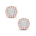 14K 0.52CT DIAMOND EARRING - Image 2