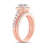 14K 1.00CT  Diamond BRIDAL RING - Image 2