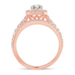 14K 1.00CT  Diamond BRIDAL RING - Image 3