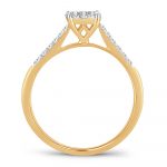 14K 0.35CT Diamond ring - Image 3