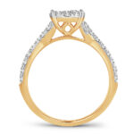 14K 1.00CT Diamond ring - Image 3