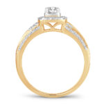 14K 0.62CT Diamond ring - Image 3
