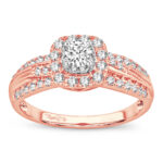 14K 0.62CT Diamond ring