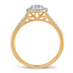 14K 0.33CT Diamond ring - Image 3