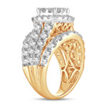 14K 4.00CT Diamond bridal ring - Image 2
