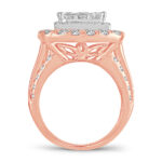 14K 4.00CT Diamond bridal ring - Image 3