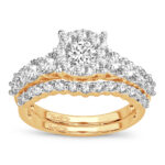 14K 2.00CT Diamond bridal set
