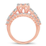 14K 2.00CT Diamond bridal set - Image 3