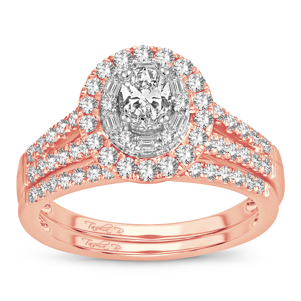 56726_1.jpg 14K 1.00CT Diamond bridal set - Image 1