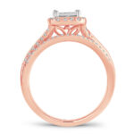 14K 0.50CT Diamond bridal set - Image 3