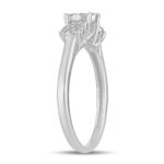 14K 0.33CT PR/CT Diamond RING. - Image 2