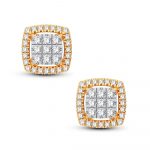 14K 0.50CT Diamond Earring - Image 2