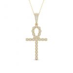 10K 0.38CT Diamond Pendant