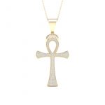 10K 0.75CT Diamond Pendant