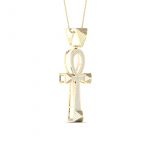 10K 0.50CT Diamond Pendant - Image 2